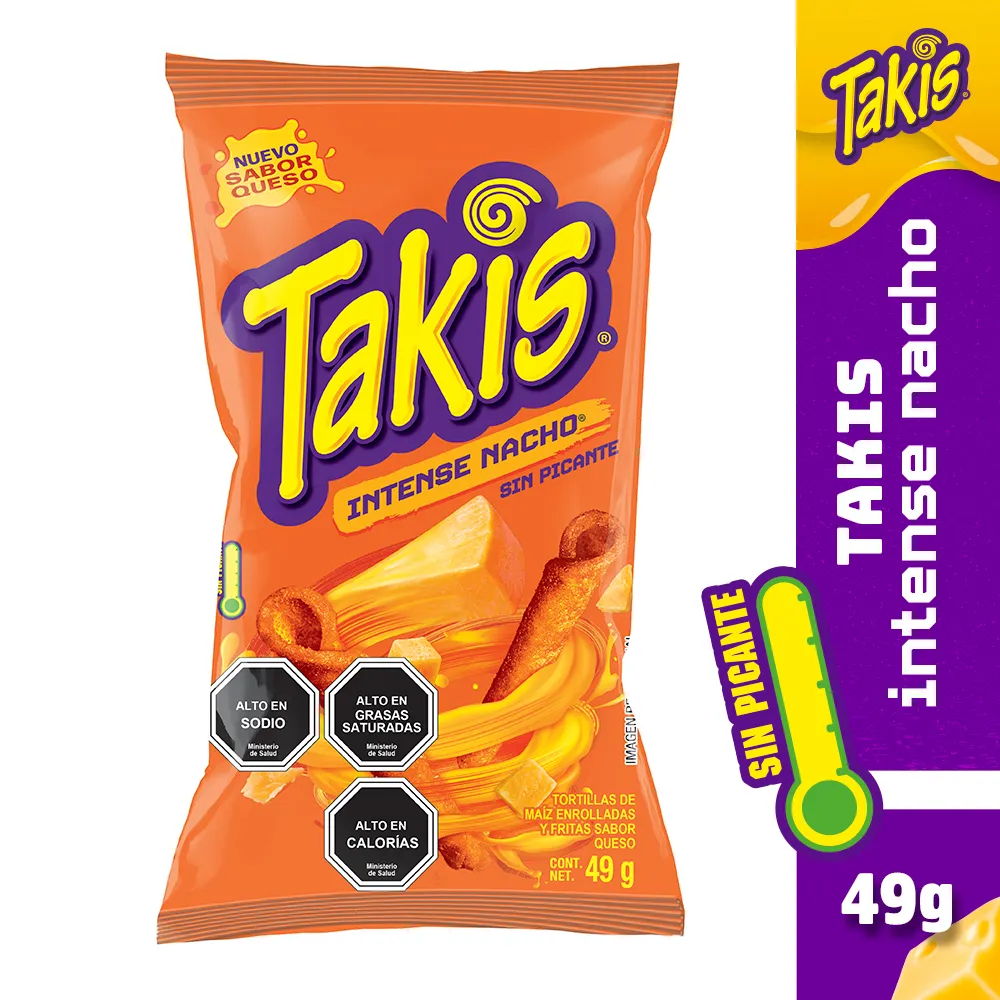 Takis intense nacho 49gr